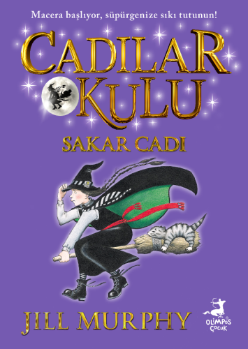 Cadılar Okulu 1 - Sakar Cadı - Olimpos Yayınları Kitap Dolu Günler Dil