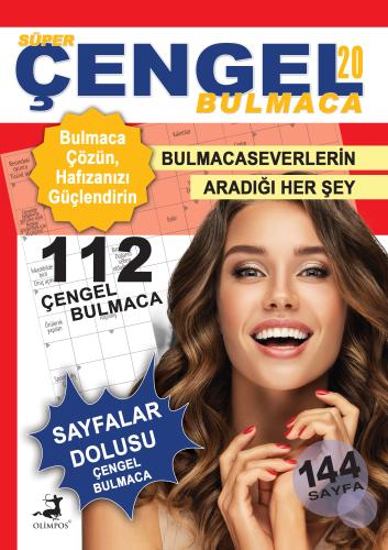 Süper Çengel Bulmaca 20 - Olimpos Yayınları Kitap Dolu Günler Diler...