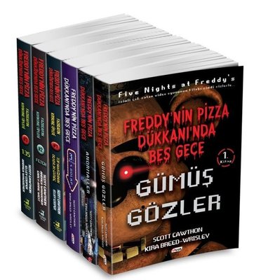 Freddy`nin Pizza Dükkanı 6 Kitap Takım - Olimpos Yayınları Kitap Dolu 