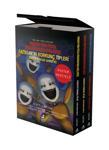 Fazbear`in Korkunç Tipleri Çizgi Roman Serisi ( 3 Kitaplık Kutulu Set 