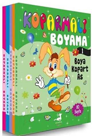 Koparmalı Boyama 5 Kitap Set (1) - Olimpos Yayınları Kitap Dolu Günler