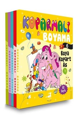 Koparmalı Boyama 5 Kitap Set (2) - Olimpos Yayınları Kitap Dolu Günler