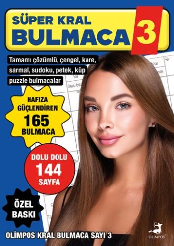 Süper Kral Bulmaca - 3 - Olimpos Yayınları Kitap Dolu Günler Diler...