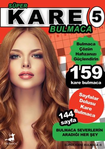 Süper Kare Bulmaca 5 - Olimpos Yayınları Kitap Dolu Günler Diler...