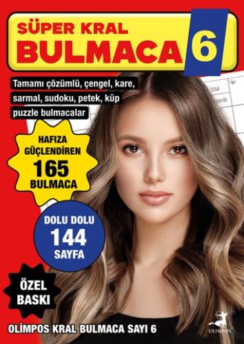 Süper Kral Bulmaca - 6 - Olimpos Yayınları Kitap Dolu Günler Diler...