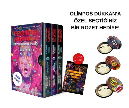 Fazbear’ın Korkunç Tipleri Serisi 3 Kitaplık Kutulu Set (7-8-9 ) (POST